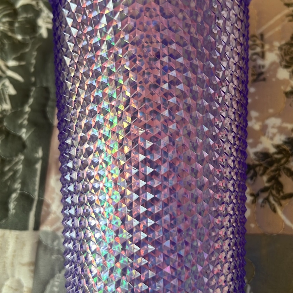 Purple Studded Tumbler Cup - Picture 2 of 4